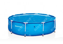 Круглый каркасный бассейн Bestway 366х100см+фильтр-насос, лестница, 5614X