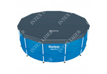 Круглый каркасный бассейн Bestway 366х100см+фильтр-насос, лестница, 5614X